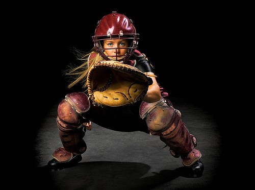 How to protect catchers knees from injury